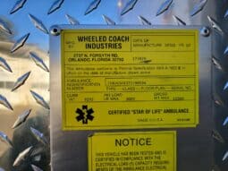 
										2007 G3500 6.6L Wheeled Coach Ambulance full									