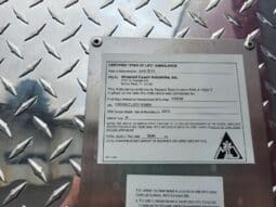 
										New 2025 Wheeled Coach Stock Build Remount Ambulance full									