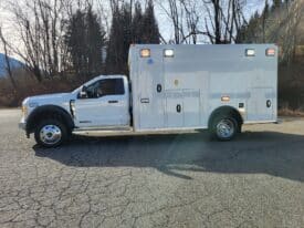 New F450 4×4 6.7L Wheeled Coach Stock Build Remount Ambulance