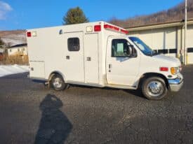 2002 7.3L E350 Osage Ambulance with STRYKER Power-LOAD and POWER PRO XT Cot