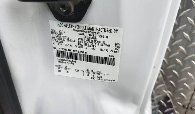 
								2015 F450 4×4 Wheeled Coach Ambulance, Only 38k miles full									