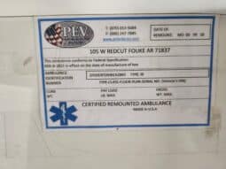 
										2018 E450 V10 Gas Wheeled Coach Ambulance full									