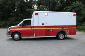 2016 Chevy G4500 Gas 6.0L w Newer Engine w Paperwork and Warranty, Wheeled Coach Ambulance