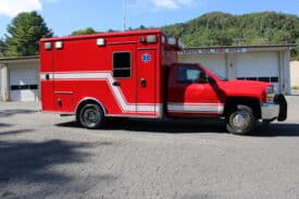 2018 Chevy 3500HD Gas 6.0 Engine Wheeled Coach Ambulance with Stryker Power-LOAD