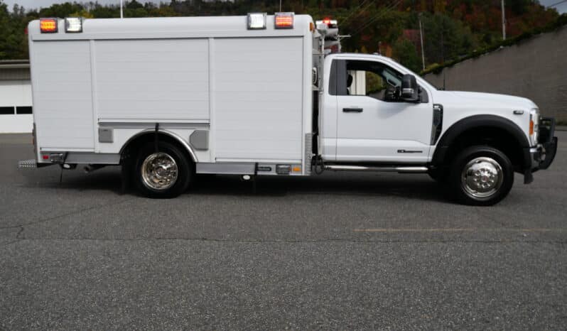 
								* Delivery Photos * New 2023 Ford F550 4×4 6.7L with Remounted Hackeny Rescue Body and Full Set of Tools full									